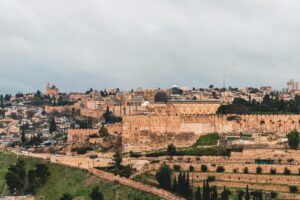 map of Jerusalem Israel